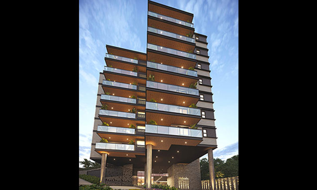 Fachada da Torre Norte