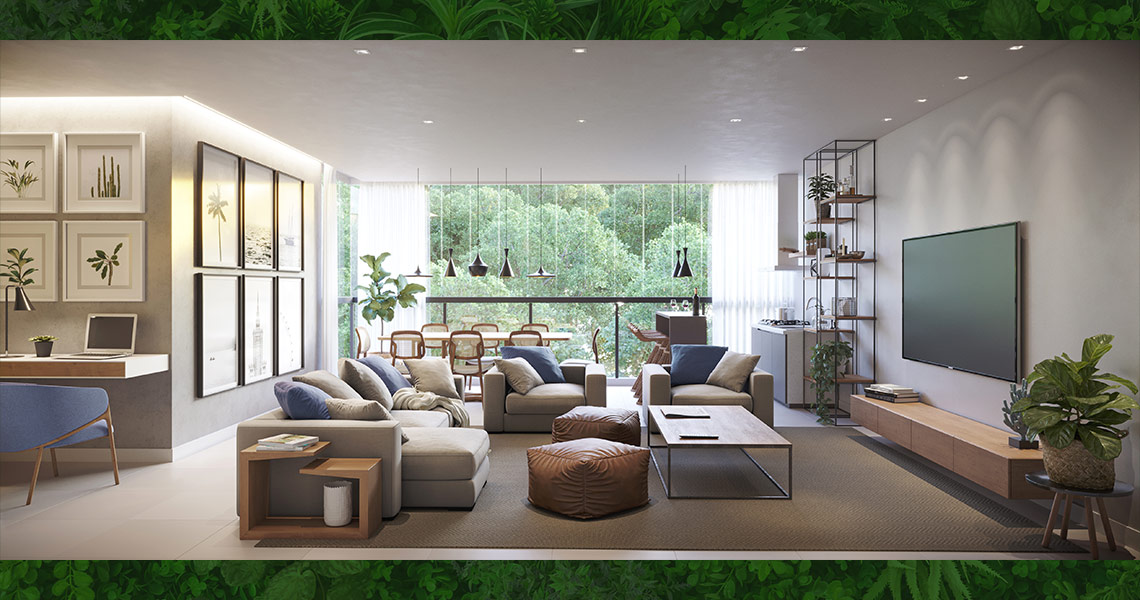 Apartamento com Opção de Sala Ampliada e 3 Suítes
